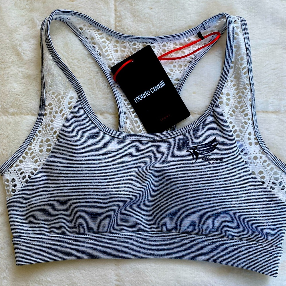 Roberto cavalli sport bra top Sz S